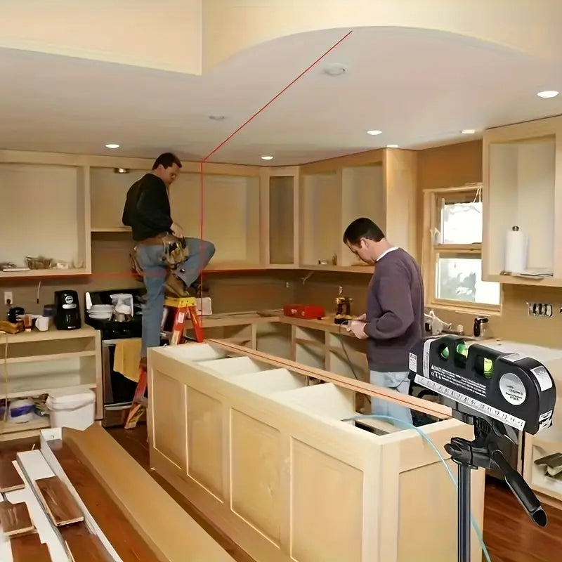 Distance Meter 4-in-1 Level Tape