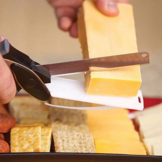 Clever Cutter - 2 in 1 Kitchen Knife / Cleaver Cutters
