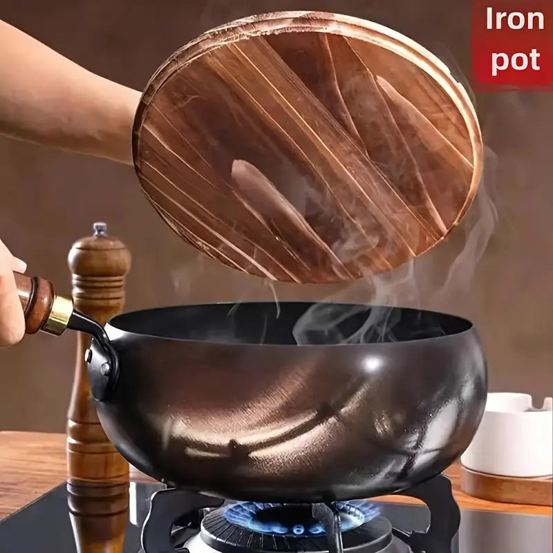 🔥Hot Sale 50% OFF🔥Artisan Unenameled Cast Iron Casserole