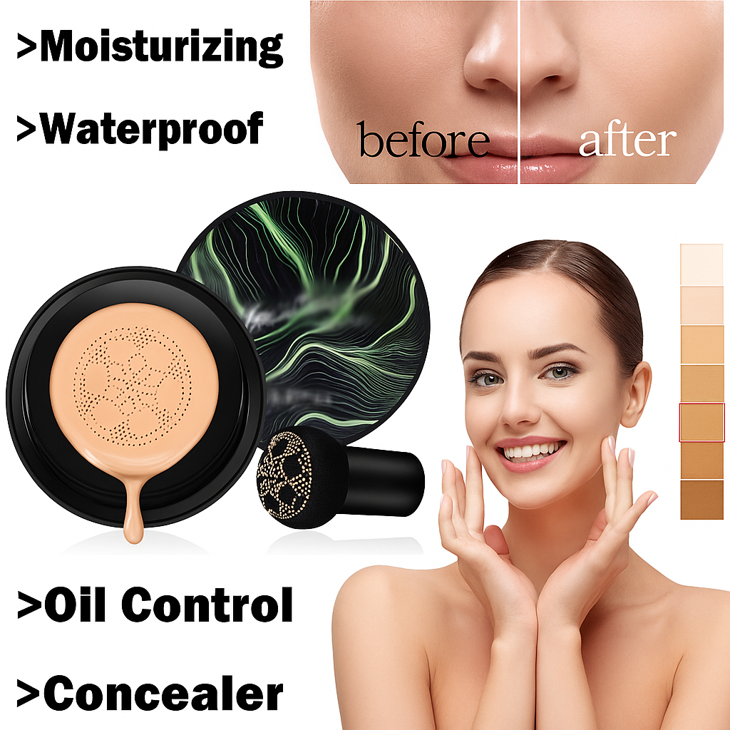 Sunisa 3 in 1 Air Cushion Waterproof foundation CC Cream