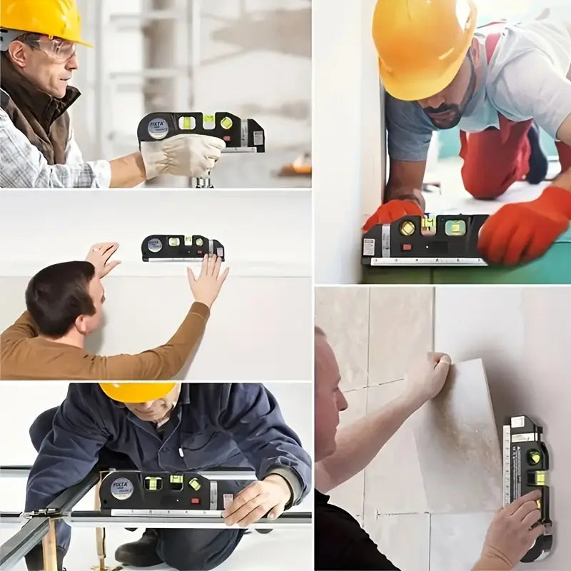 Distance Meter 4-in-1 Level Tape