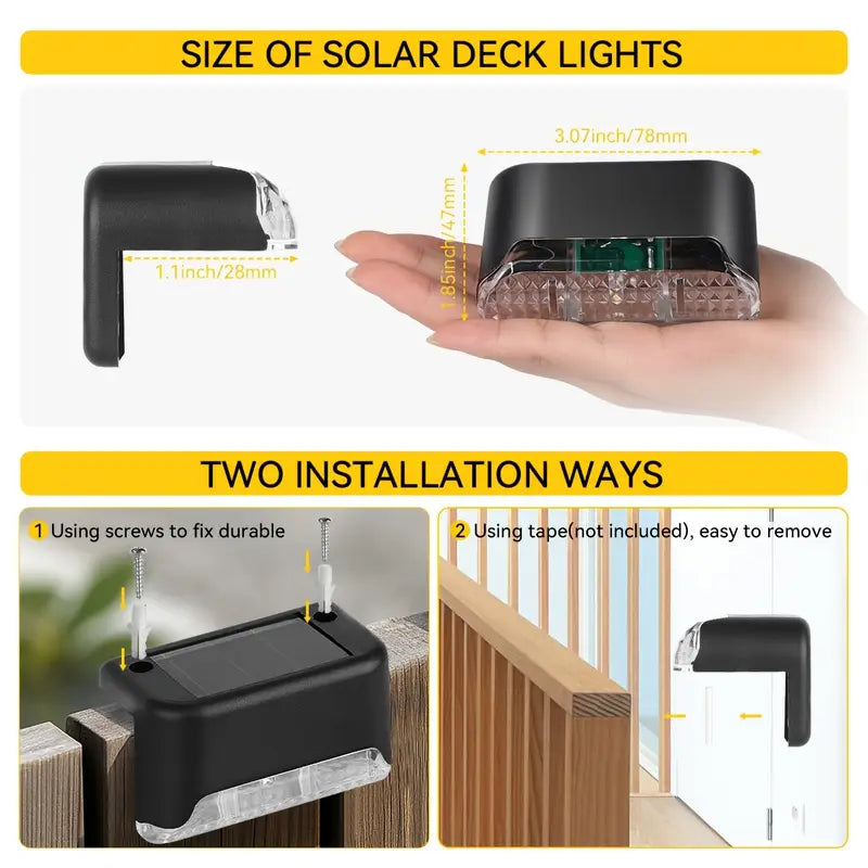 Solar Deck Lights Outdoor
