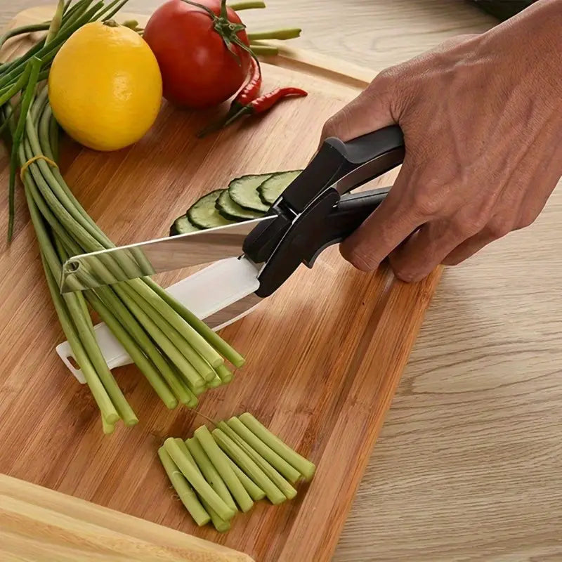 Clever Cutter - 2 in 1 Kitchen Knife / Cleaver Cutters