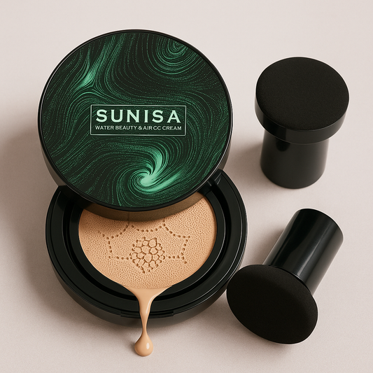 Sunisa 3 in 1 Air Cushion Waterproof foundation CC Cream
