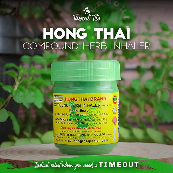 Hong Thai Traditional Herbal Inhaler 🌿🌬️ (Limited stock 🔥 Buy Now🔥🔥)