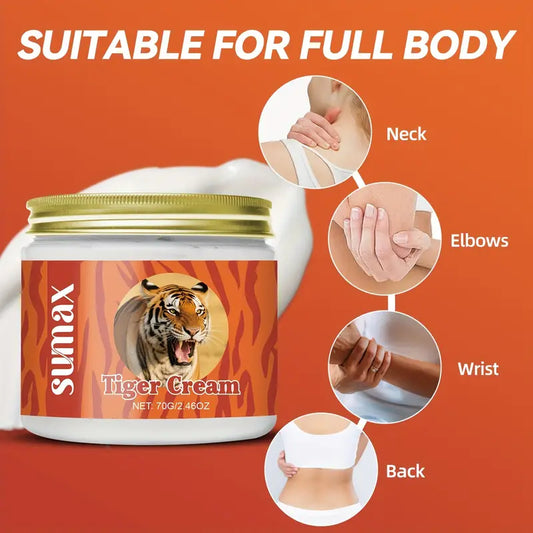 Tiger Massage Cream - 1.76oz Botanical Formula Joint & Muscle Relief Cream