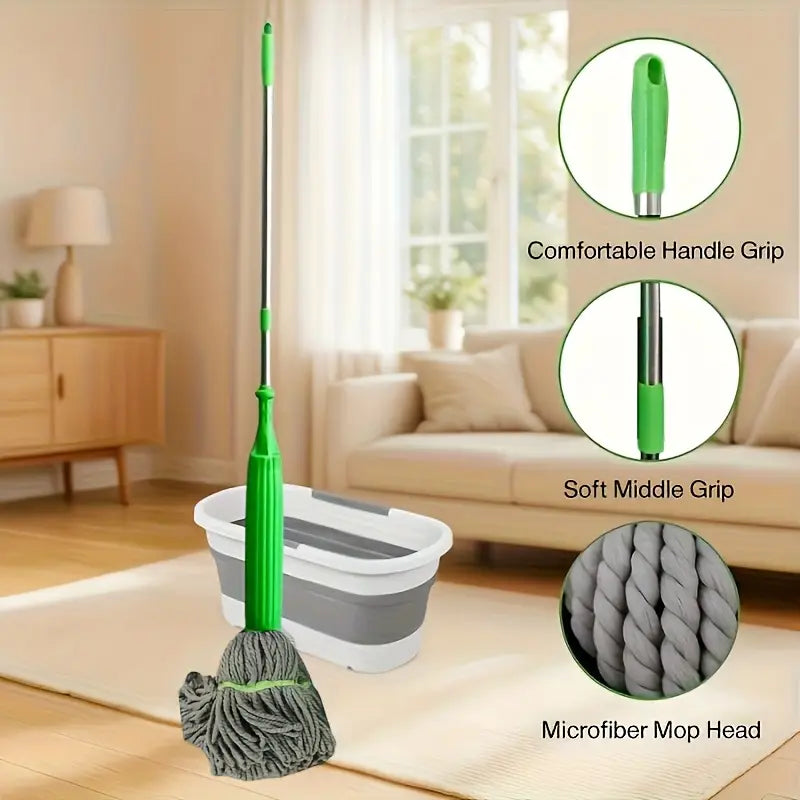 Self-twisting Water Rotating Mop